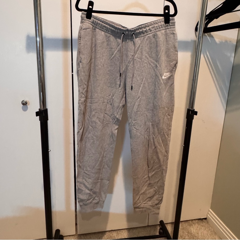 Nike Light Gray jogger Sweatpants